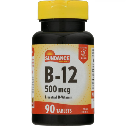 Sundance B-12 500 mcg - 90 Tablets