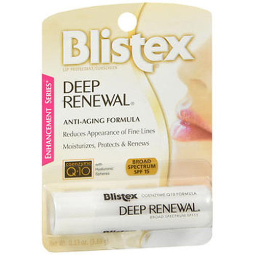 Blistex Deep Renewal Anti-Aging Treatment Lip Protectant/Sunscreen SPF 15 - 12 ct Blistex Deep Renewal Anti-Aging Treatment Lip Protectant/Sunscreen SPF 15 - 12 ct