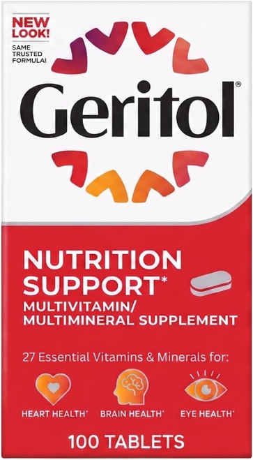 Geritol Multivitamin Tablets - 100 ct