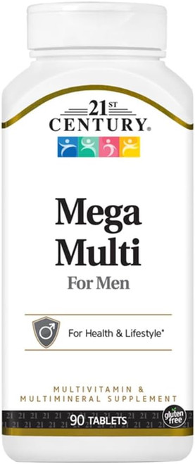 21st Century Mega Multi for Men - 90 Tablets 21st Century Mega Multi for Men - 90 Tablets