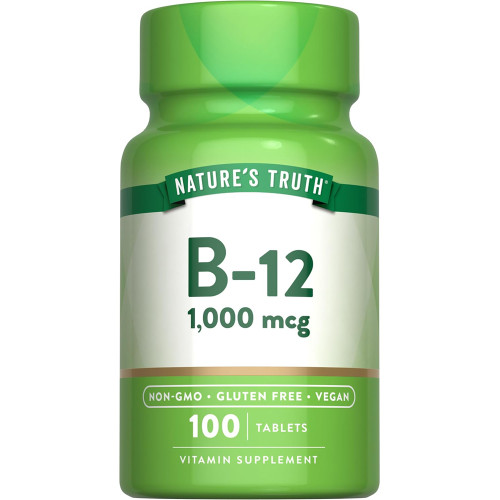 Nature's Truth B-12 1000 mcg - 100 Tablets