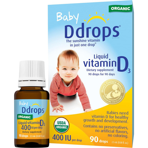 Ddrops Baby Liquid D3 400 IU - 2.5ml