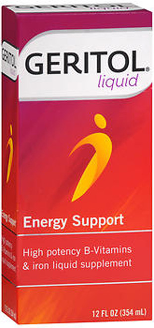 Geritol Energy Support Liquid - 12 oz