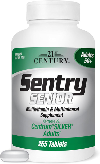 21st Century Sentry Senior Tablets - 265 ct