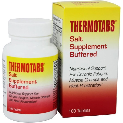Thermotabs Salt Supplement Buffered Tablets - 100 ct