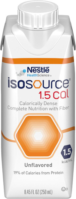 Isosource 1.5 High Calorie and Nitrogen Vanilla, 24-8.45 oz