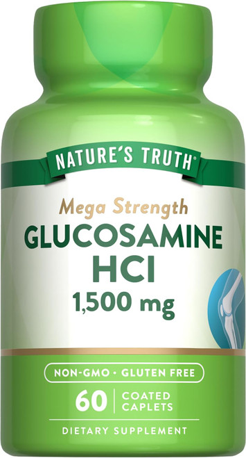 Nature' s Truth Joint Support Mega Strength Glucosamine 1500 mg Coated Caplets - 60 ct