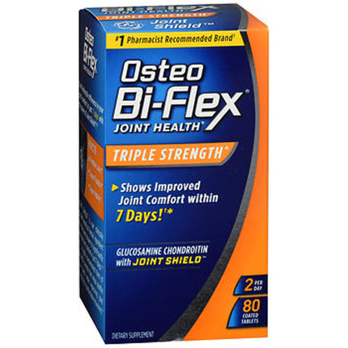 Osteo Bi-Flex Joint Health Coated Tablets Triple Strength - 80ct