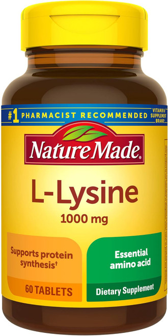 Nature Made L-Lysine 1000 mg Tablets - 60 ct