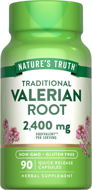 Nature's Truth Valerian Root 1200 mg Quick Release Capsules - 90 ct