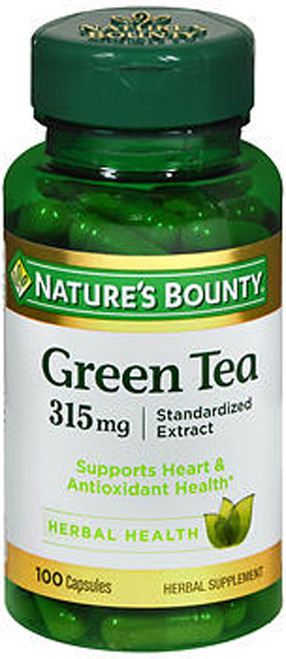 Natures Bounty Green Tea Extract 315mg - 100 Capsules