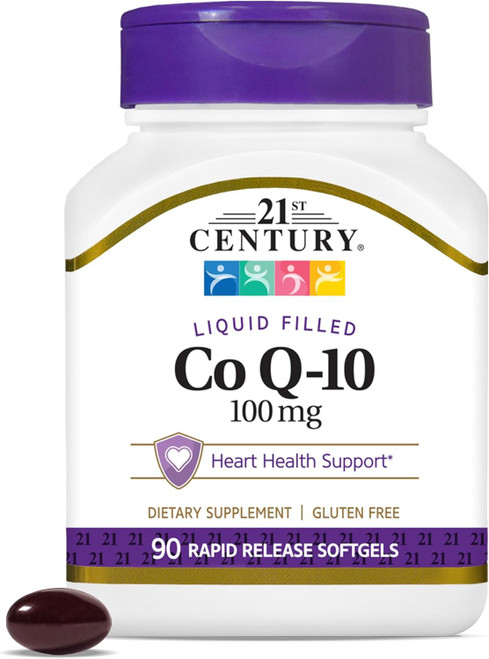 21st Century Co Q-10 100 mg Softgels - 90 ct