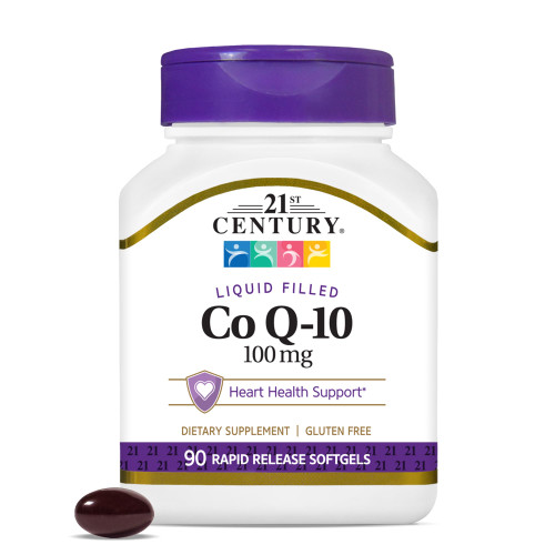 21st Century Co Q-10 100 mg Softgels - 90 ct