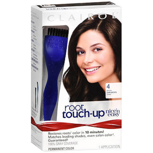 Clairol Nice 'n Easy Root Touch-Up Permanent Color Dark Brown 4