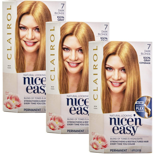 Clairol Nice 'N Easy Permanent Haircolor 7 Dark Blonde