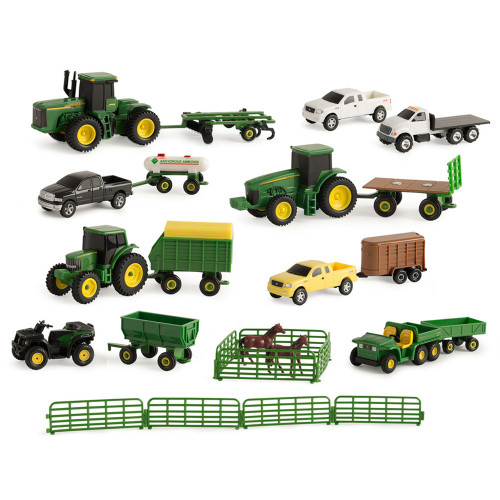 John Deere Vehicle Value Set - Asst, 17 pc