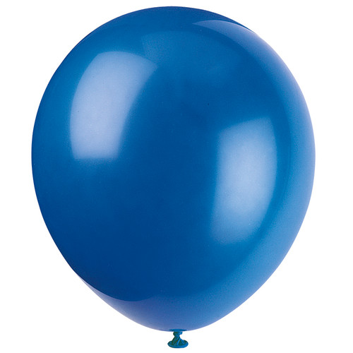 12" Balloon - Royal Blue, 12"