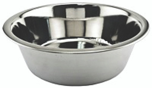 Stainless Steel Pet Bowl - Steel, 5 qt