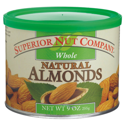 Natural Almonds - 9 oz