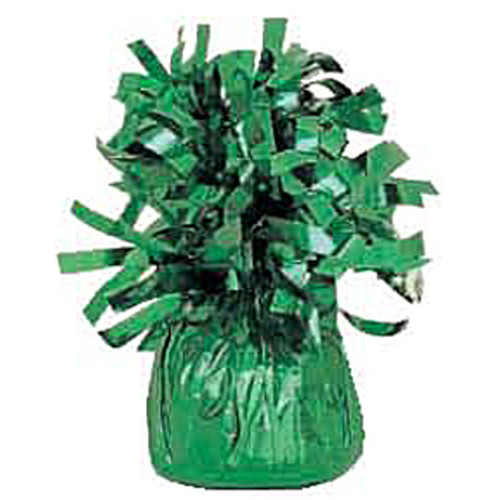 Foil Balloon Weight - Green, 6.2 oz