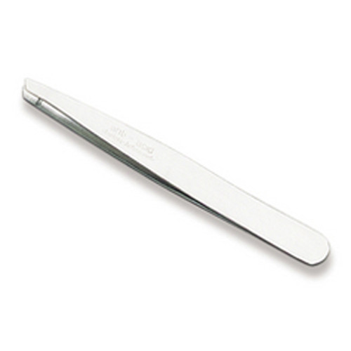 Slant Tip Tweezer-Stainless