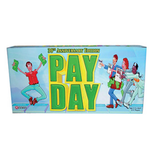 Winning Moves Pay Day Classic Family Board Game for 2-4 Players