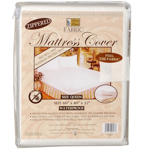 Fabric Mattress Cover Queen - Queen