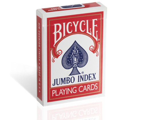 Bicycle Jumbo Index Poker Playing Cards - Jumbo Poker