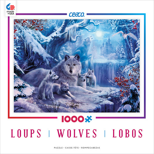 Wolves Puzzle - 1000pc, Asst
