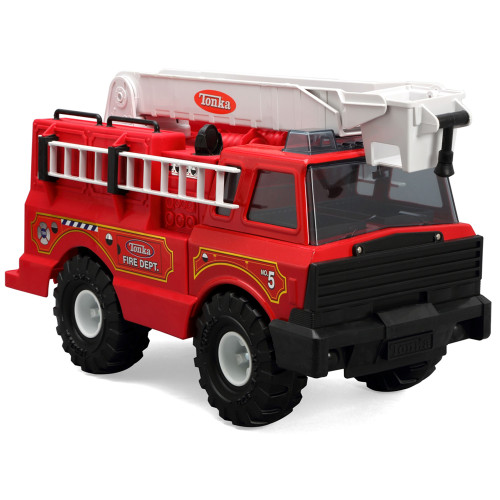 Tonka Steel Classic Fire Truck - Red, 21.13"