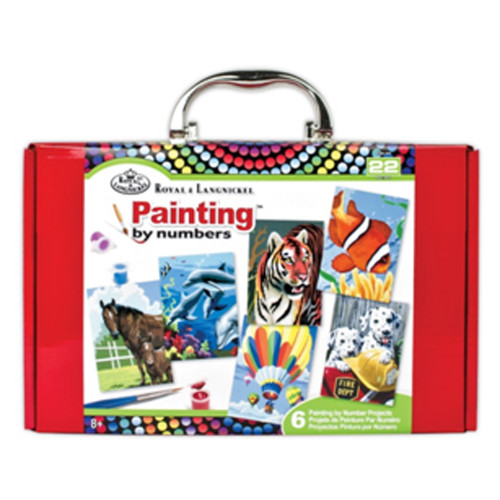 Mini Paint by Numbers Color Box
