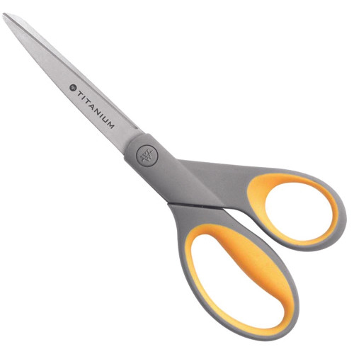 Scissors-Straight - Titanium, 8"