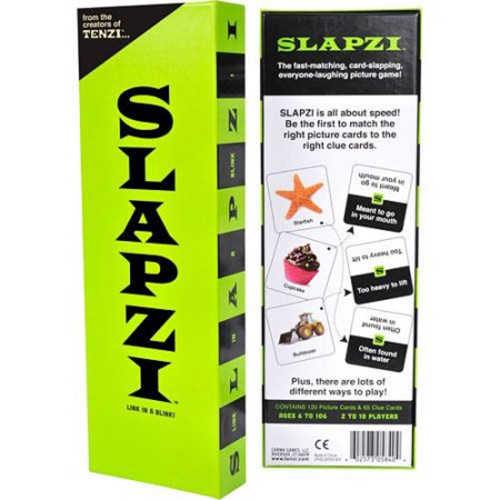 TENZI SLAPZI Fast-Paced Picture Matching Card Game for 2-10 Players
