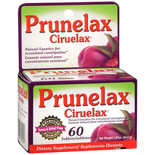 Prunelax Ciruelax Dietary Supplement Tablets - 60 ct