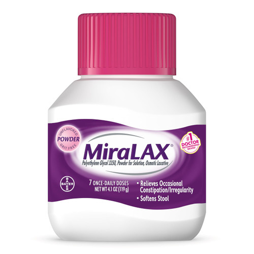 Miralax Powder 7 Doses - 4.1 oz