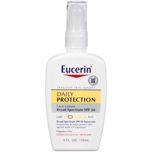 Eucerin Daily Protection Face Lotion Moisturizing SPF 30 - 4 oz Eucerin Daily Protection Face Lotion Moisturizing SPF 30 - 4 oz