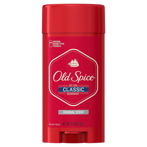 Old Spice Classic Deodorant Stick Original Scent - 3.25 oz