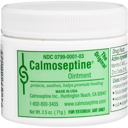 Calmoseptine Ointment - 2.5 oz Jar