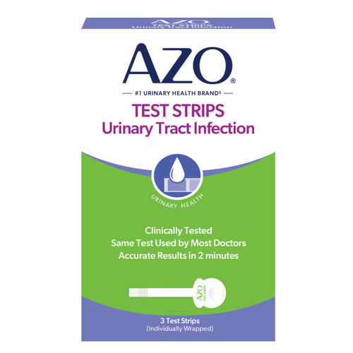 AZO Urinary Tract Infection Test Strips - 3 ct