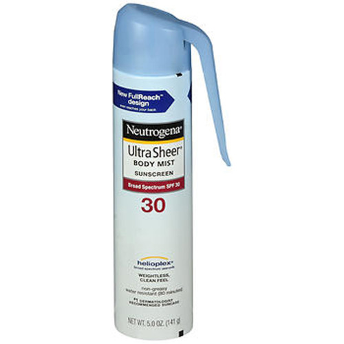 Neutrogena Ultra Sheer Body Mist Sunscreen SPF 30 - 5 oz