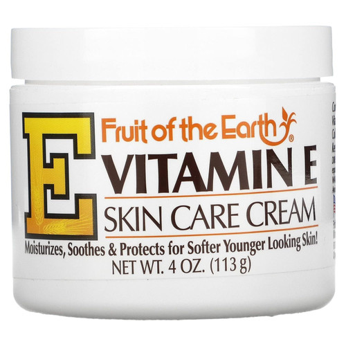 Fruit of the Earth Vitamin E Skin Care Cream, Value Pack - 8 oz