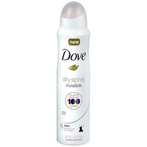 Dove Antiperspirant Dry Spray Invisible Clear Finish - 3.8 oz Dove Antiperspirant Dry Spray Invisible Clear Finish - 3.8 oz