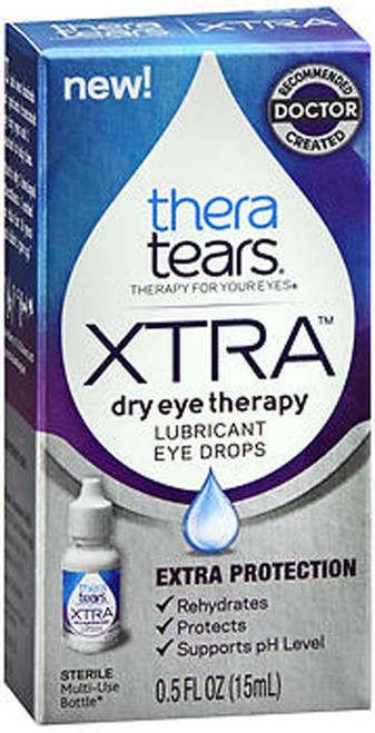 TheraTears Xtra Dry Eye Therapy Lubricant Eye Drops - 0.5 oz