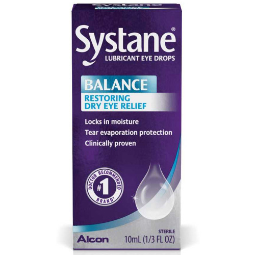 Systane Balance Restorative Lubricant Eye Drops - 10 ml