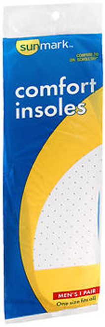 Sunmark Comfort Insoles Men's One Size - Pair