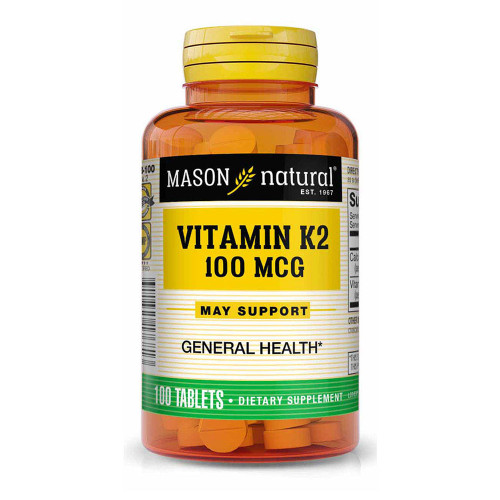 Mason Natural K2 100 mcg -100 Tablets