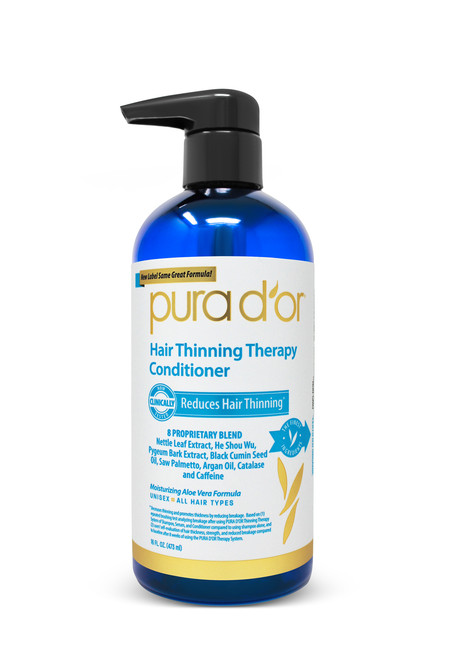 Pura d'Or Hair Loss Prevention Therapy Conditioner - 16 oz