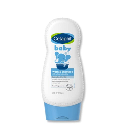 Cetaphil Baby Wash & Shampoo With Organic Calendula - 7.8 oz