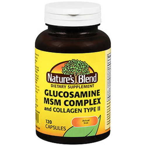 Nature's Blend Glucosamine/MSM Complex Capsules - 120 ct