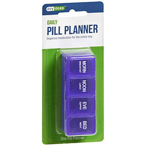 Ezy Dose Four-a-Day Classic Pill Reminder 67016  - 1 ea.